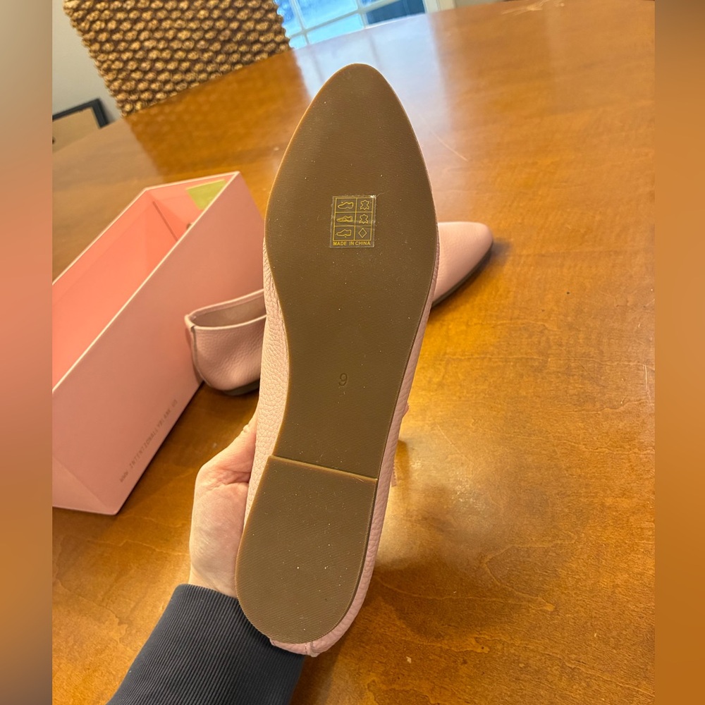 Intentionally Blank Valley Leather Flats in Blush size 9 - Picture 5 of 12